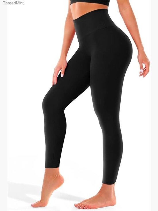 Pants - High Waisted Leggings Tummy Control Buttery Soft Yoga Pants for Women